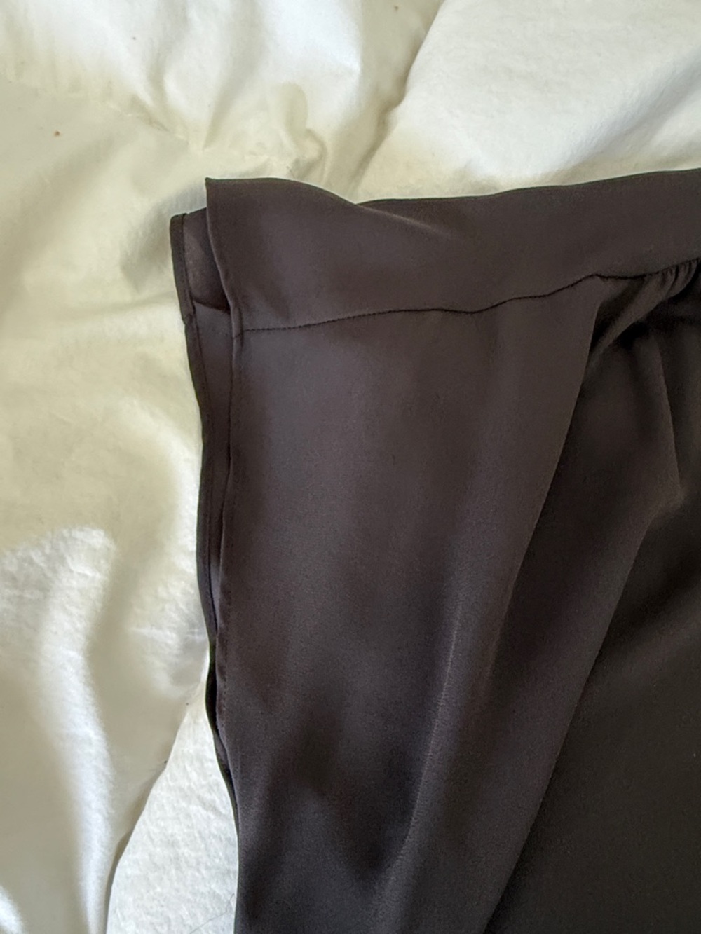 Banana Republic Brown Cap Sleeve V-Neck Blouse - Picture 3 of 7